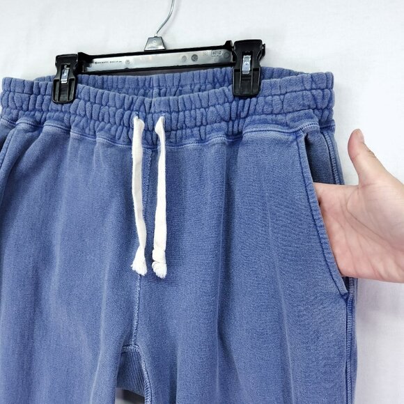 Todd Snyder Jogger Sweatpants Mens Medium Stretch Drawstring Blue Pockets - Picture 10 of 15